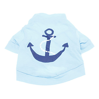 Chien Tee,shirt Vêtements pour Chien Mode Vacances Marin Bleu de 582112 2017 à \u20ac5.49