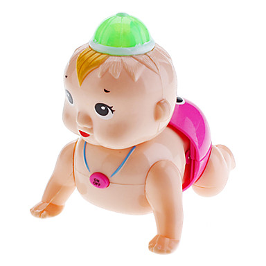 crawling baby doll toy