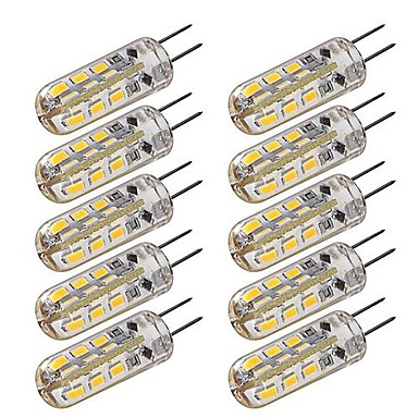 2Pcs LED Light Bulb G4 Halogen Bulbs Bi-Pin Base For Home AC/DC 12V Two Colours 