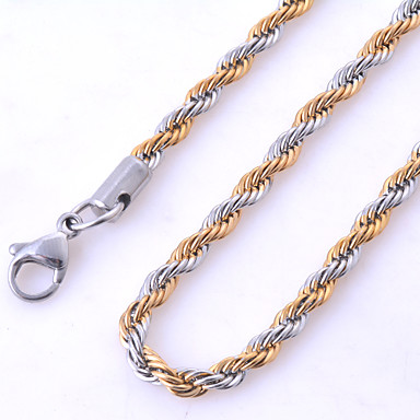 4MM*60CM/66CM Men's Women's Stainless 
