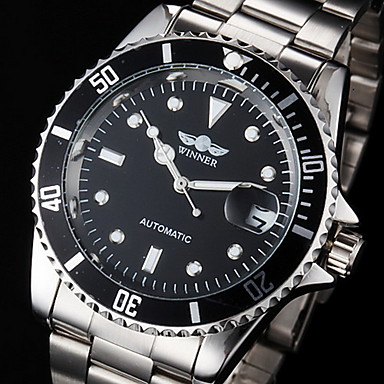WINNER Per uomo Orologio elegante orologio meccanico Analogico Carica  automatica Oversize Lusso Calendario Luminoso / Acciaio inossidabile /  Acciaio inossidabile del 4993968 2022 a €29.99