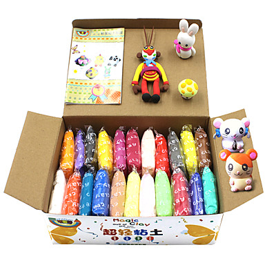 24 pcs set diy warna warni konyol dempul plastisin anak untuk fimo polimer tanah liat 4705744 24 pcs set diy warna warni konyol dempul plastisin anak untuk fimo polimer tanah liat 4705744