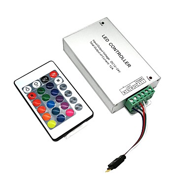 10pcs Mini RGB Controller Dimmer 12V 12A 4 3528 5050 RGB LED Strip Module Pixel 