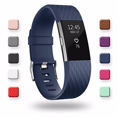 Soft Silicone Replacement Spare Band Strap for Fitbit Charge 2 