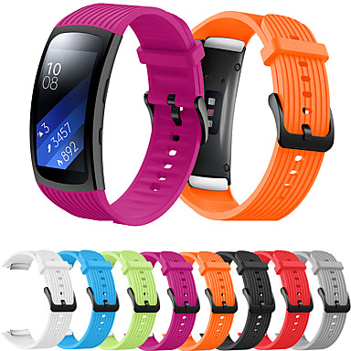 1 pcs Cinturino intelligente per Samsung Galaxy Samsung Gear Fit 2 PRO  Silicone Orologio intelligente Cinghia Soffice Elastico Traspirante  Cinturino sportivo Sostituzione Polsino del 8590947 2022 a €11.99