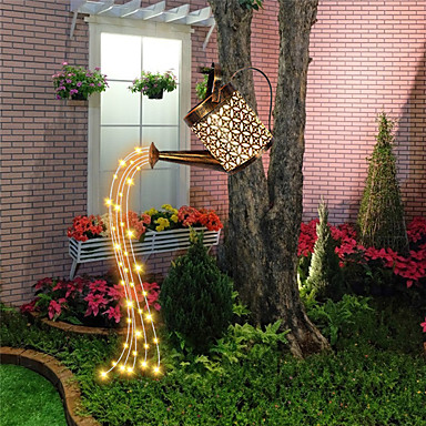 Faerie Shape LED Waterproof Outdoor Garden Lamp for Home Garden Backyard Pathway Decoration Flower Solar Light