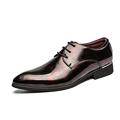 mens printed oxford shoes