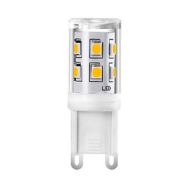 10 TEILE/LOS G9 LED Lampe Glühbirnen Kristall Kronleuchter 220 V SMD 2835 1,5