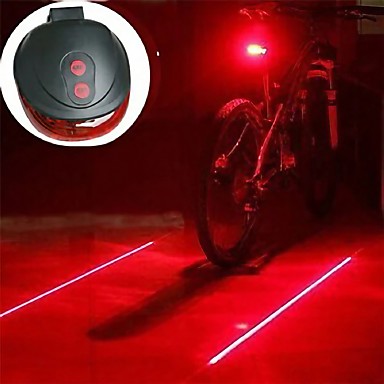 High Intensity Bicicletta Rossa LED Posteriore Di Bicicletta Impermeabile 6 Modi Di Ritorno Di Coda Di Sicurezza Della Bicicletta Flash Lampeggiante Di Pericolo Con