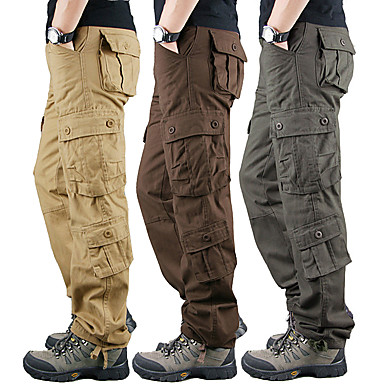 Casual Cargo Work Pants Military Army Combat Trousers 8 Pockets Women's Tactical Pants 