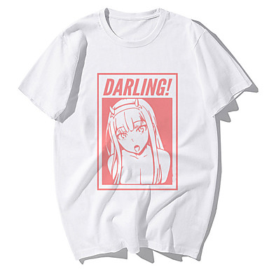DARLING in the FRANXX Anime Manga T-Shirt Cosplay Kostüme Polyester Neu 