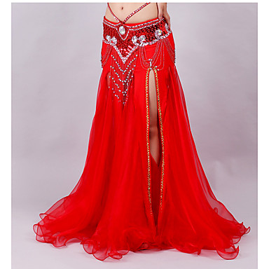 One-piece Dress See-through Lace Long Skirt Belly Dance Costumes Dancewear BU