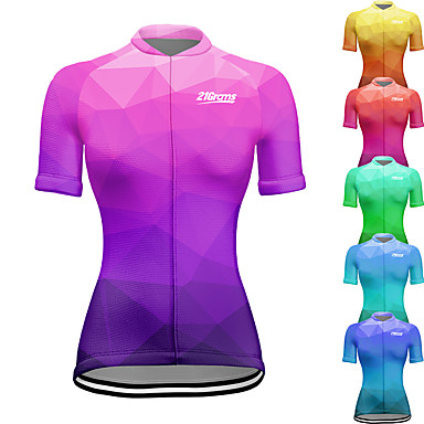 21grams® maglia da ciclismo da donna maglia da bici manica corta 3 tasche  posteriori strisce riflettenti top arcobaleno abbigliamento estivo da bici  maglia da mountain bike abbigliamento sportivo da del 8978526 2022 a €18.69