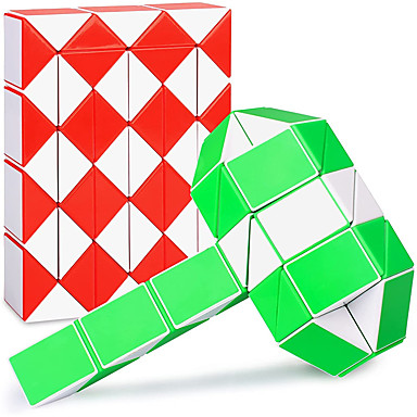 1PC Cube Puzzle Brain Toys Box 3x3 Gag Fun Puzzle Game Random Color 