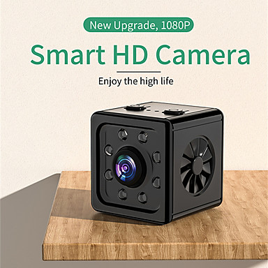 Digital Designs 1080P HD Wireless P2P Hat Design Security Camera Portable Video Recorder 32GB 