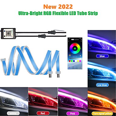 OTOLAMPARA New 2022 Ultra Bright 30CM 45CM 60CM RGB Flexible LED Tube