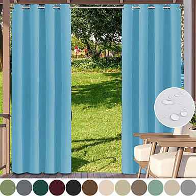Rideau Pergola Imperméable Rideau Balcon Transparent Aoisavch - PVC 0,3mm 400g/m² - Coupe-Vent Pour Terrasse Et Pergola Rideau Transparent