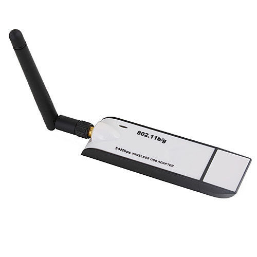 USB 54Mbps 802.11b / G Wi-Fi ключ  съемная антенна