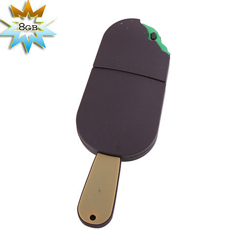 8gb мороженое стиль USB Flash Drive (шоколад)