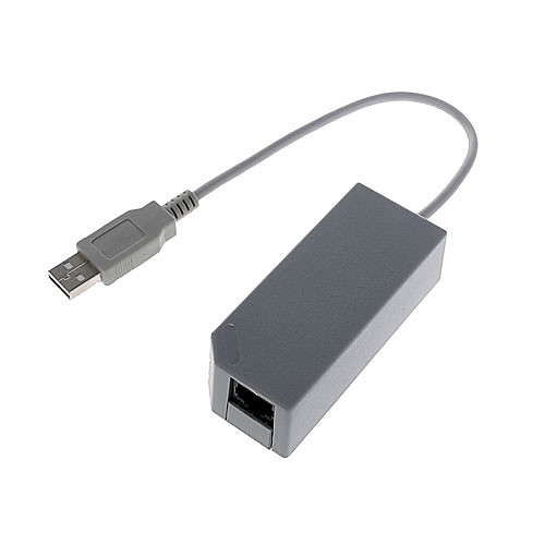 Интернет проводной сетевой адаптер для Wii / Wii U консоли (USB)