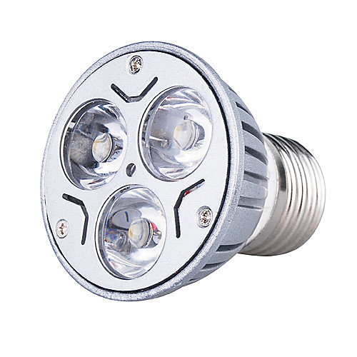 Светодиодная точечная лампа E27 3 Вт 270 люмен 5500-6500 K естественный белый свет (85-265 В)