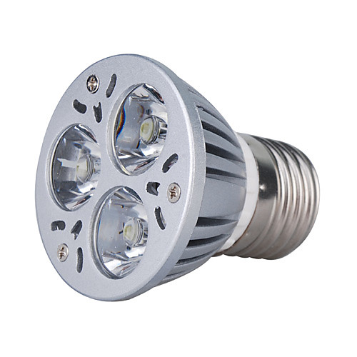 E27 3W 3-LED теплый белый 3000K 270lumen лампочку (85-265В)