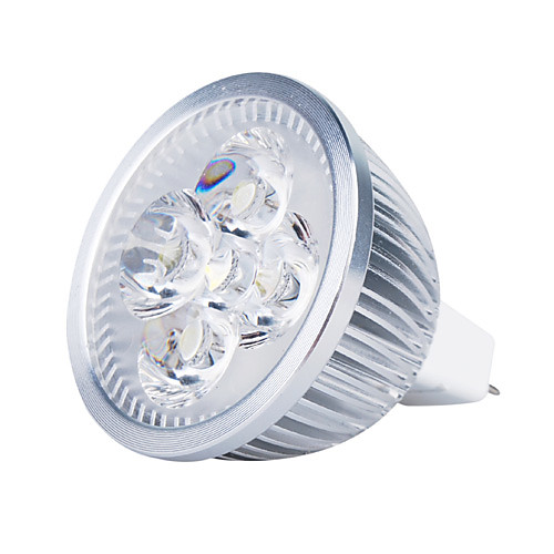 MR16 4W 360LM 3500K теплый белый свет привели пятно лампы (12В)