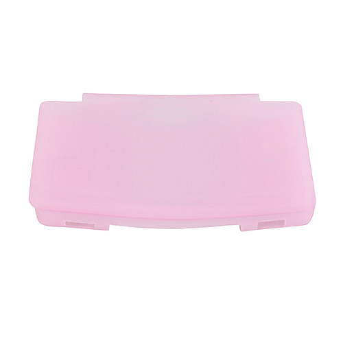 защитный силиконовый чехол для Nintedo DS Lite (прозрачный розовый)