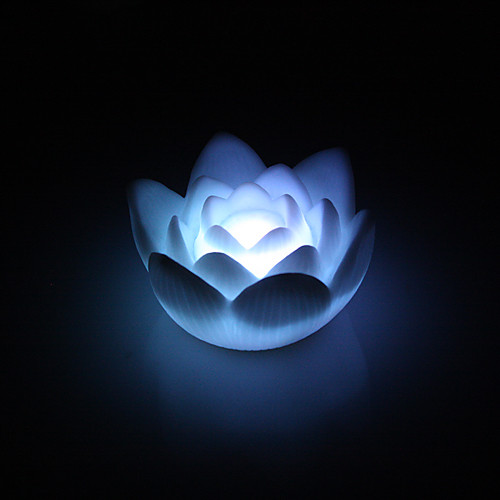 Очаровательный светодиодный ночник в форме лотоса (3xAG13)