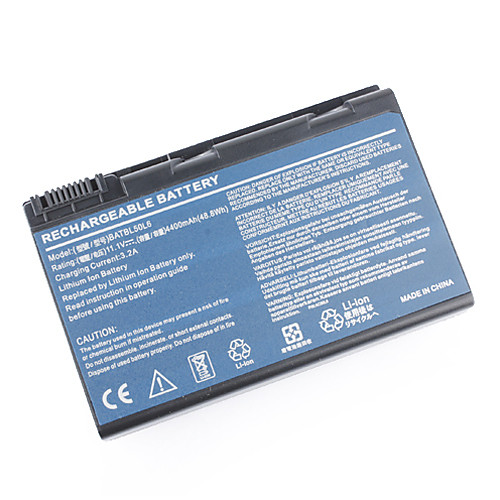 Запасная батарея для ноутбука BATBL50L6 for Acer 3100 5100 9800 4200 (11.1V)