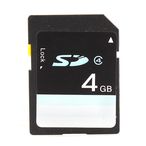 4GB SD карты памяти (класс 4)