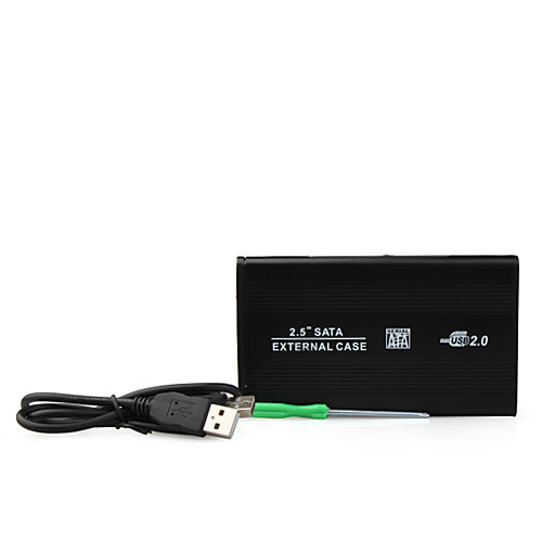 USB 2.0 2.5-дюймовый HDD внешний корпус