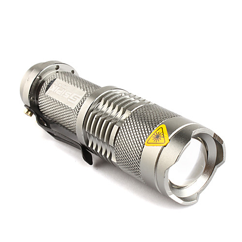 FX SK68 1-Mode Cree XR-E Q5 светодиодный фонарик (1xaa/1x14500, серый)