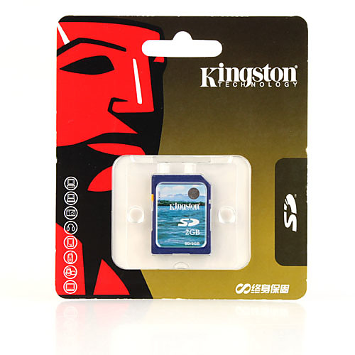 Карта памяти Kingston SD Memory Card на 2 Гб