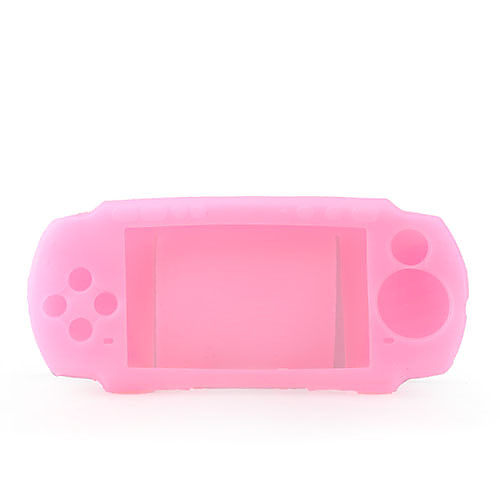 силиконовый защитный чехол для PSP3 розовый