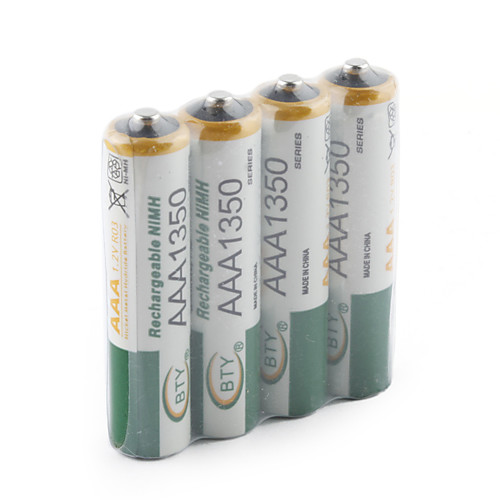 Аккумуляторная батарея 1350mAh BTY Ni-MH AAA 1.2V