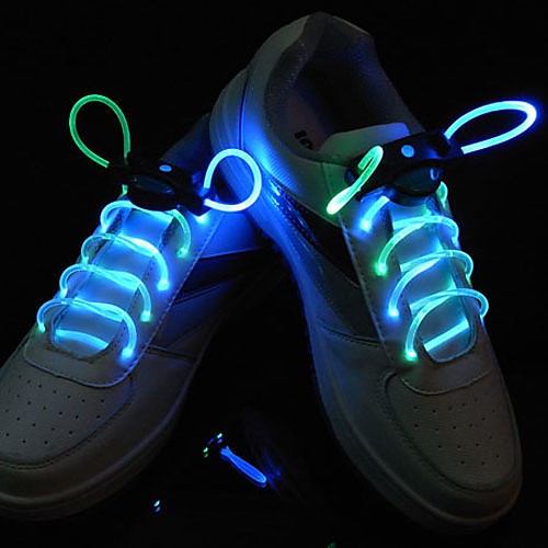 Водонепроницаемые LED шнурки, (1 пара)