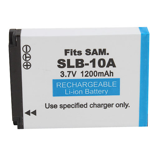 1200mah камеры батареи SLB-10A для Samsung L310W и более