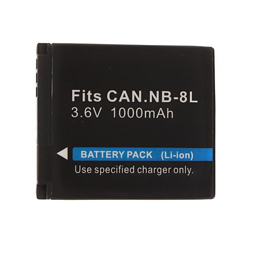 1000mah 3.7v цифровая камера аккумулятор NB-8L для Canon PowerShot A3100, A3000, является