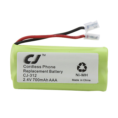 2.4V 700mAh беспроводной телефон замена Ni-MH аккумуляторов CJ-312