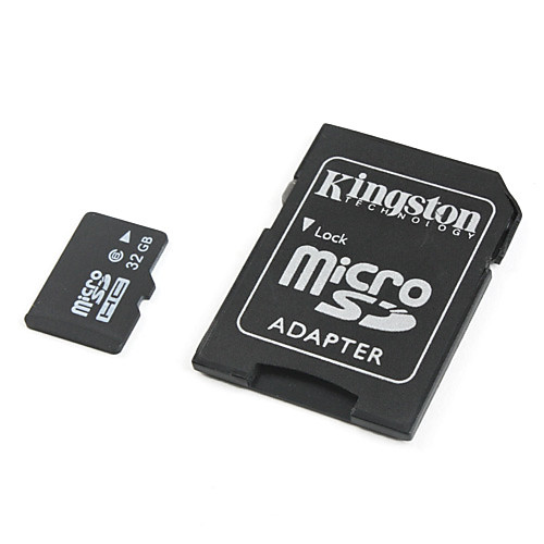 Kingston класс 32gb 6 MicroSDHC карты памяти TF с MicroSD до SDHC переходника SD