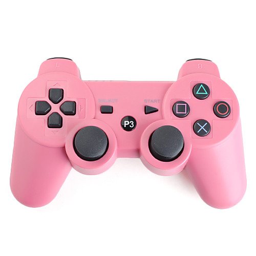 Розовый беспроводной USB контроллер для PS3