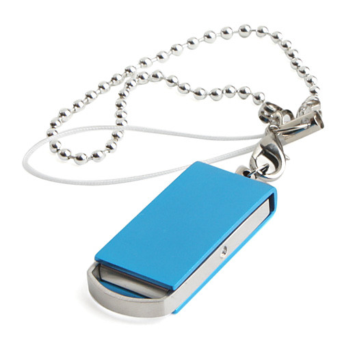 1gb мини брелок стиль USB флэш-накопитель (синий)