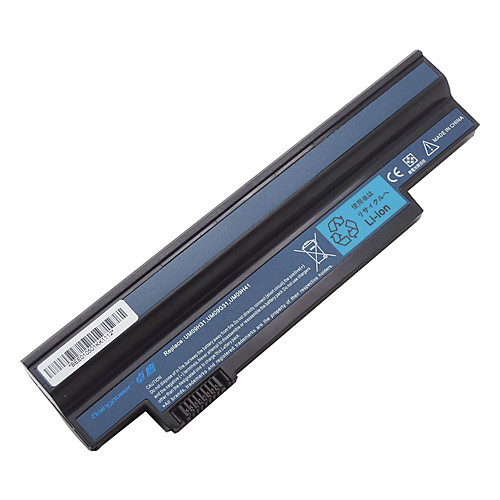 Аккумулятор для Acer Aspire One 253h nav50 532 532h AO532h 532G ao532g 533 ao533 um09c31 um09g31 um09h31 um09h36 черный