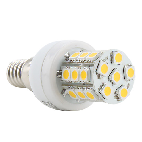 e14 5050 SMD 27-300lm Светодиодный 2800-3200K теплый белый свет лампы (3,5 Вт, 230 В)