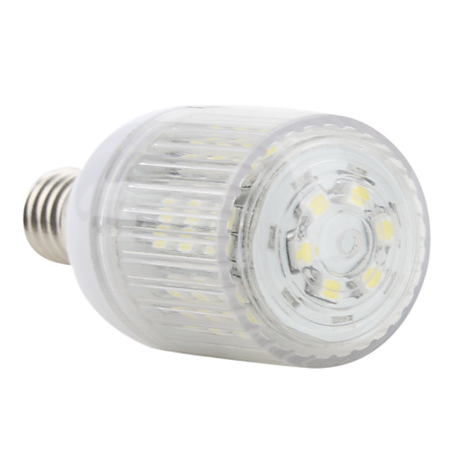 e14 48x3528 SMD 3W 270lm 6000-6500K естественный белый свет лампы привело кукурузы (230)