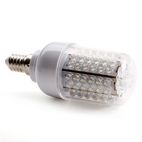 E14 78-LED 3-3.5W 190-210LM 6000-6500K естественный белый свет лампы привело кукурузы (230)