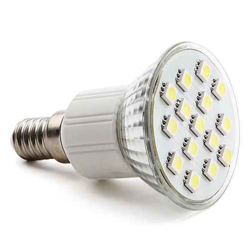 e14 5050 SMD 15-белых под руководством 150-200lm лампочки (230, 2-2.5W)