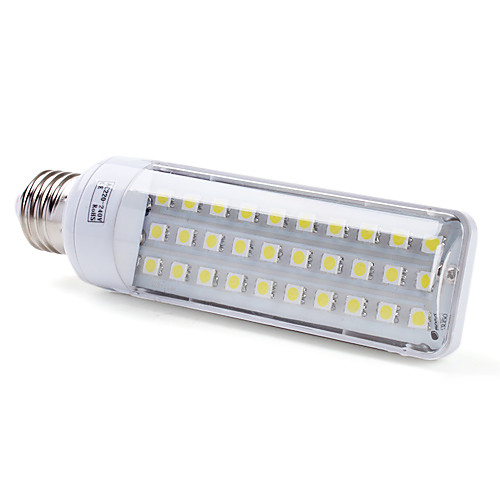 E27 5W 30x5050 SMD 300-350lm 5500-6500K естественный белый свет лампы привело кукурузы (220-240V)