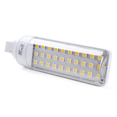 g24 4W 30x5050 SMD 300-350lm 2500-3500K теплый белый свет Светодиодная лампа (220-240V)